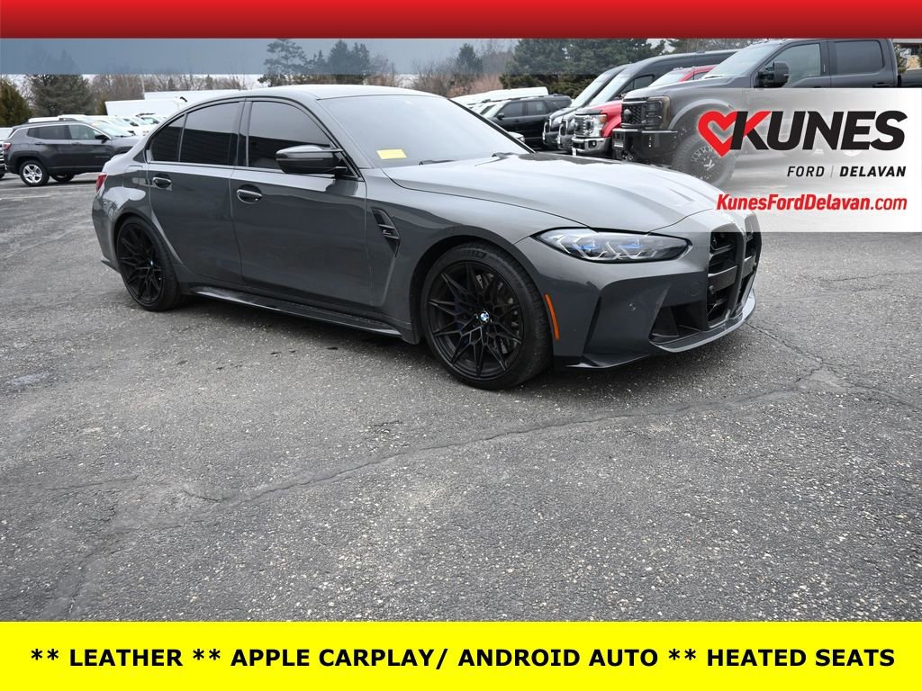Used 2022 BMW M3 Competition w/ M Carbon Exterior Package AWD/4WD image 1