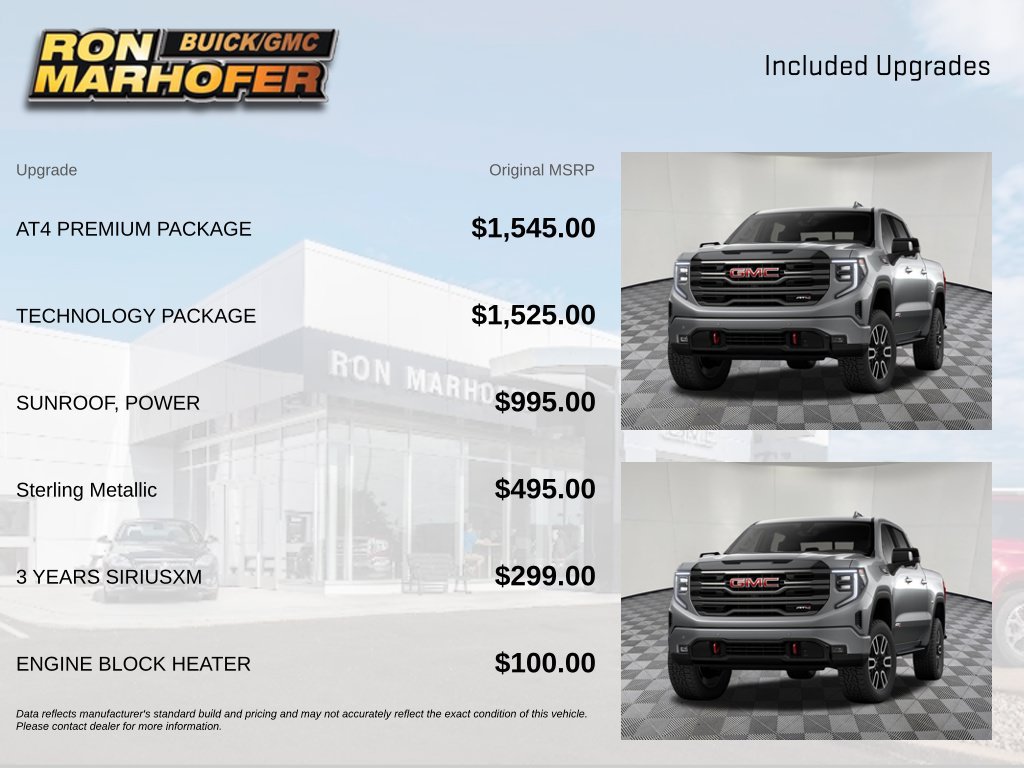 New 2026 GMC Sierra 1500 AT4 w/ AT4 Premium Package AWD/4WD image 6