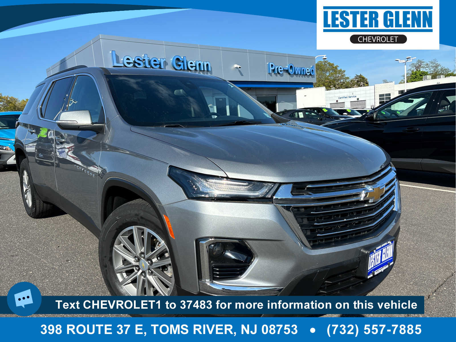 Certified 2023 Chevrolet Traverse LT w/ LPO, Floor Liner Package