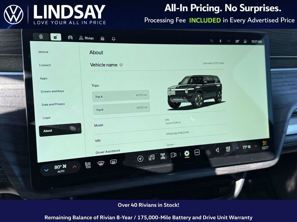 Used 2023 Rivian R1S Launch Edition image 18