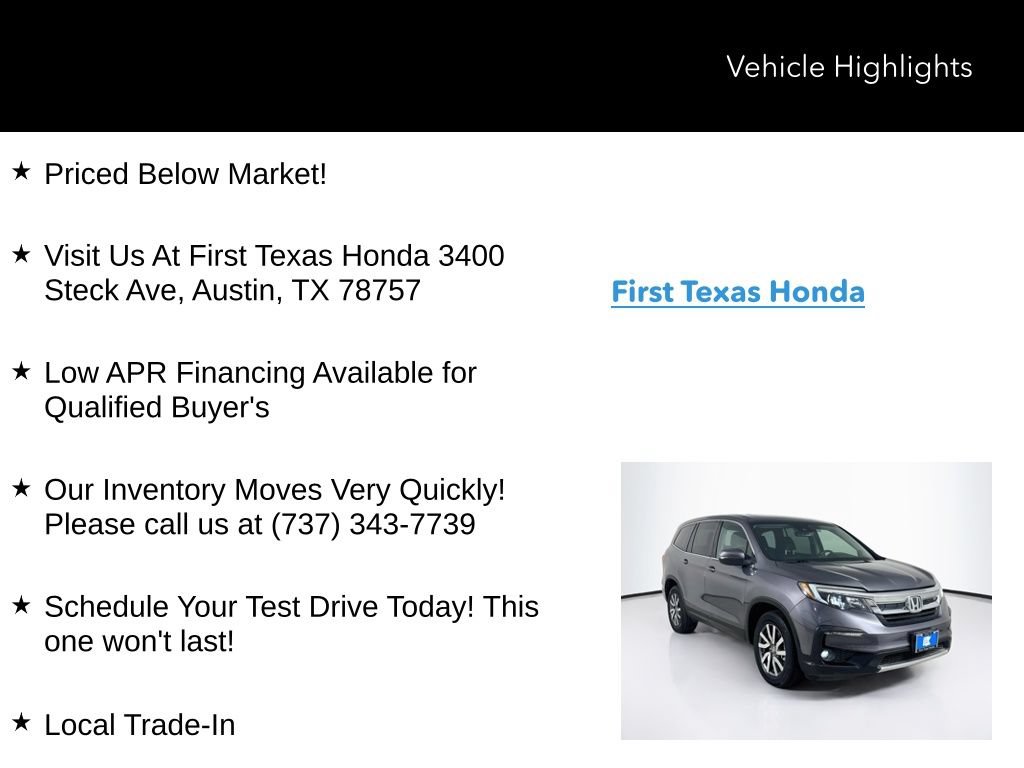 Used 2019 Honda Pilot EX-L image 10