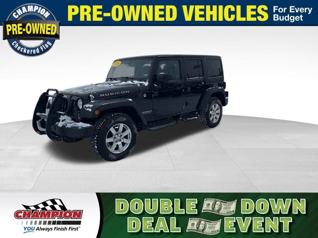 Used 2016 Jeep Wrangler Unlimited Rubicon w/ Connectivity Group image 1