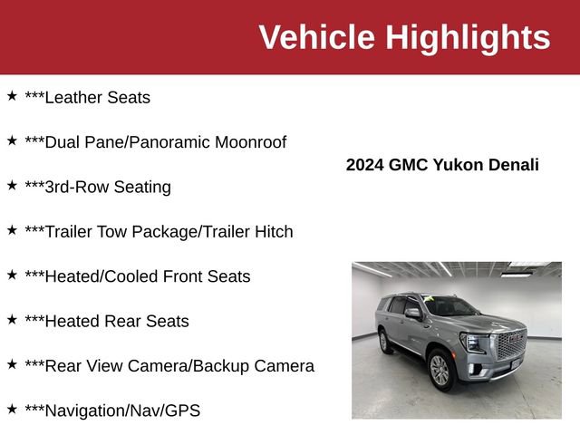 Used 2024 GMC Yukon Denali AWD/4WD image 10