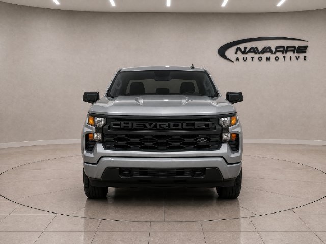 New 2026 Chevrolet Silverado 1500 Custom w/ Turbomax Blackout Package RWD image 2
