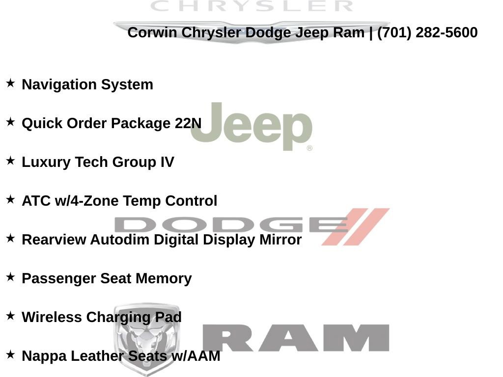 Certified 2022 Jeep Grand Cherokee Overland w/ Luxury Tech Group IV image 16