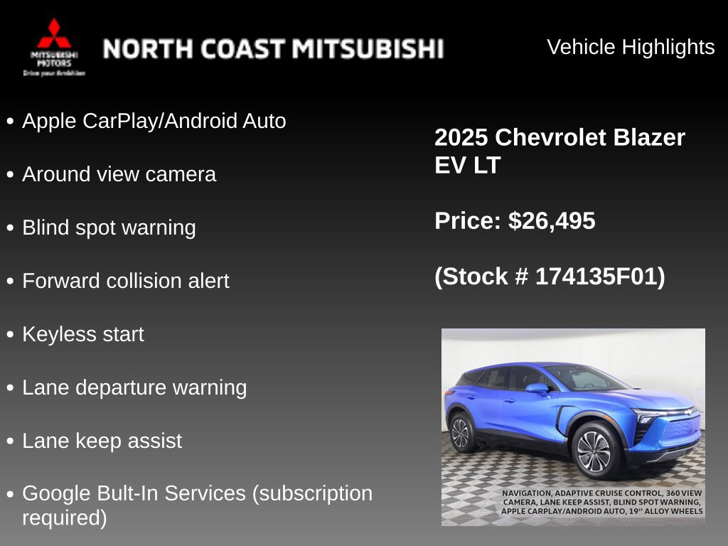 Used 2025 Chevrolet Blazer EV LT AWD/4WD image 2