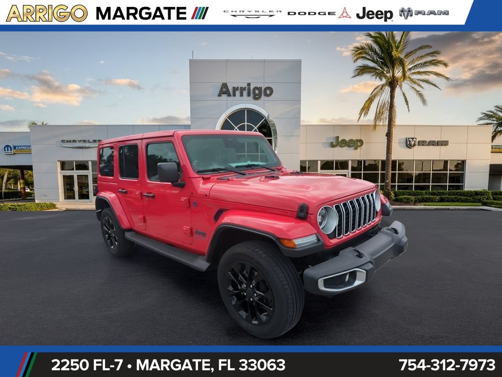Used 2025 Jeep Wrangler Unlimited Sahara AWD/4WD image 2