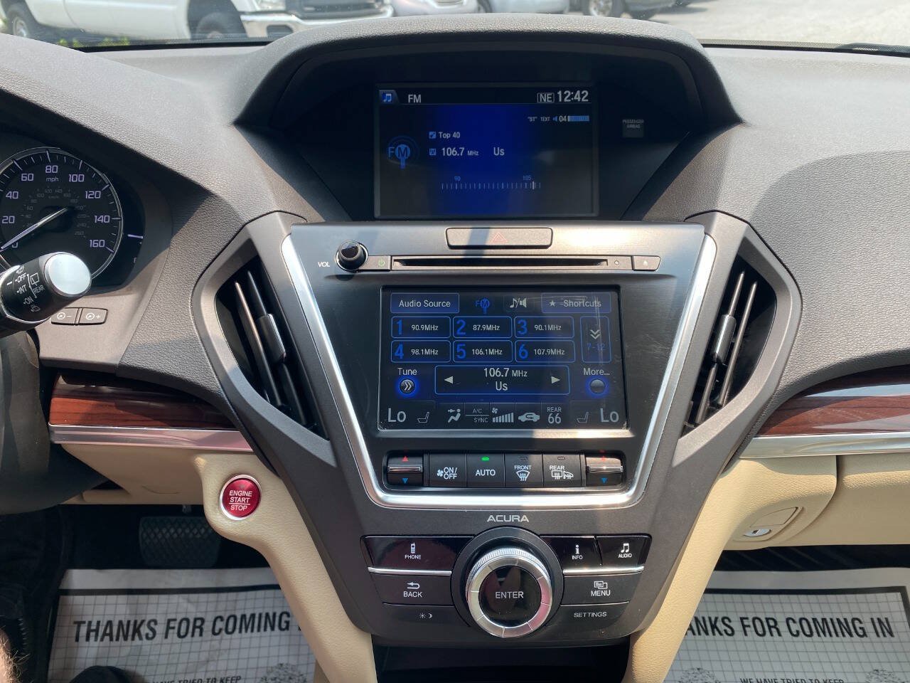Used 2016 Acura MDX SH-AWD image 15