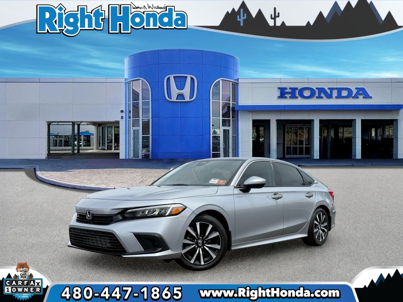 Used 2024 Honda Civic EX image 1