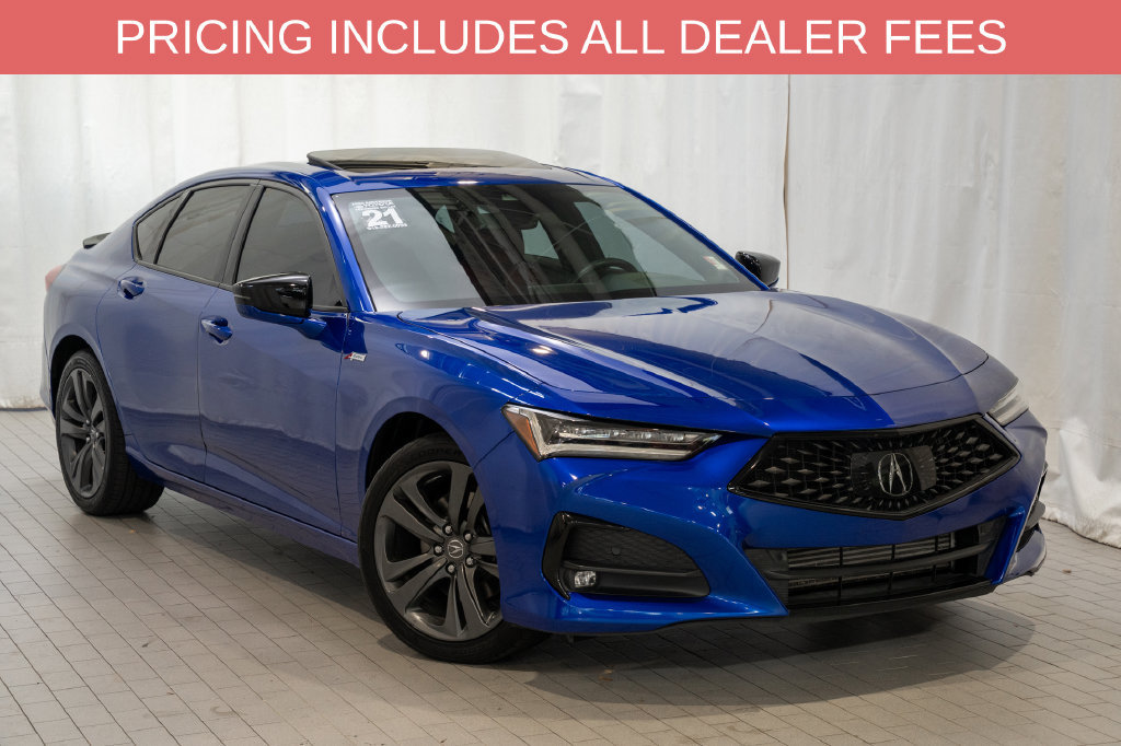 Used 2021 Acura TLX w/ A-SPEC Package AWD/4WD image 1