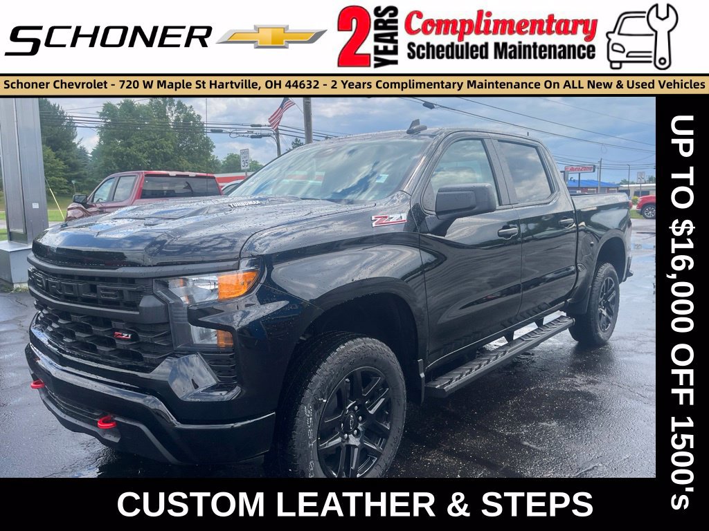 New 2026 Chevrolet Silverado 1500 Custom Trail Boss AWD/4WD image 1