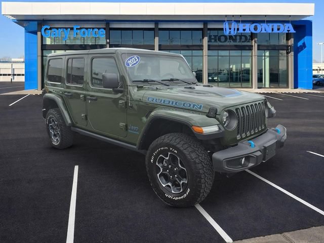 Used 2023 Jeep Wrangler Unlimited Rubicon 4xe w/ Cold Weather Group AWD/4WD image 1