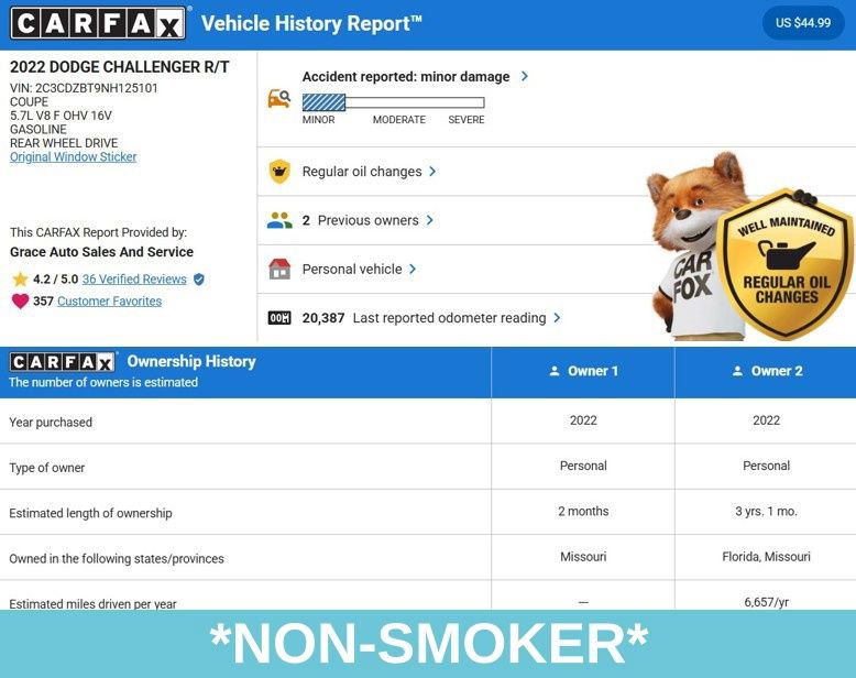 Used 2022 Dodge Challenger R/T w/ Blacktop Package image 4