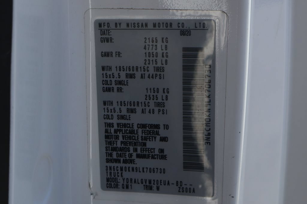 Used 2020 Nissan NV200 SV w/ Sliding Glass Door Package FWD image 46