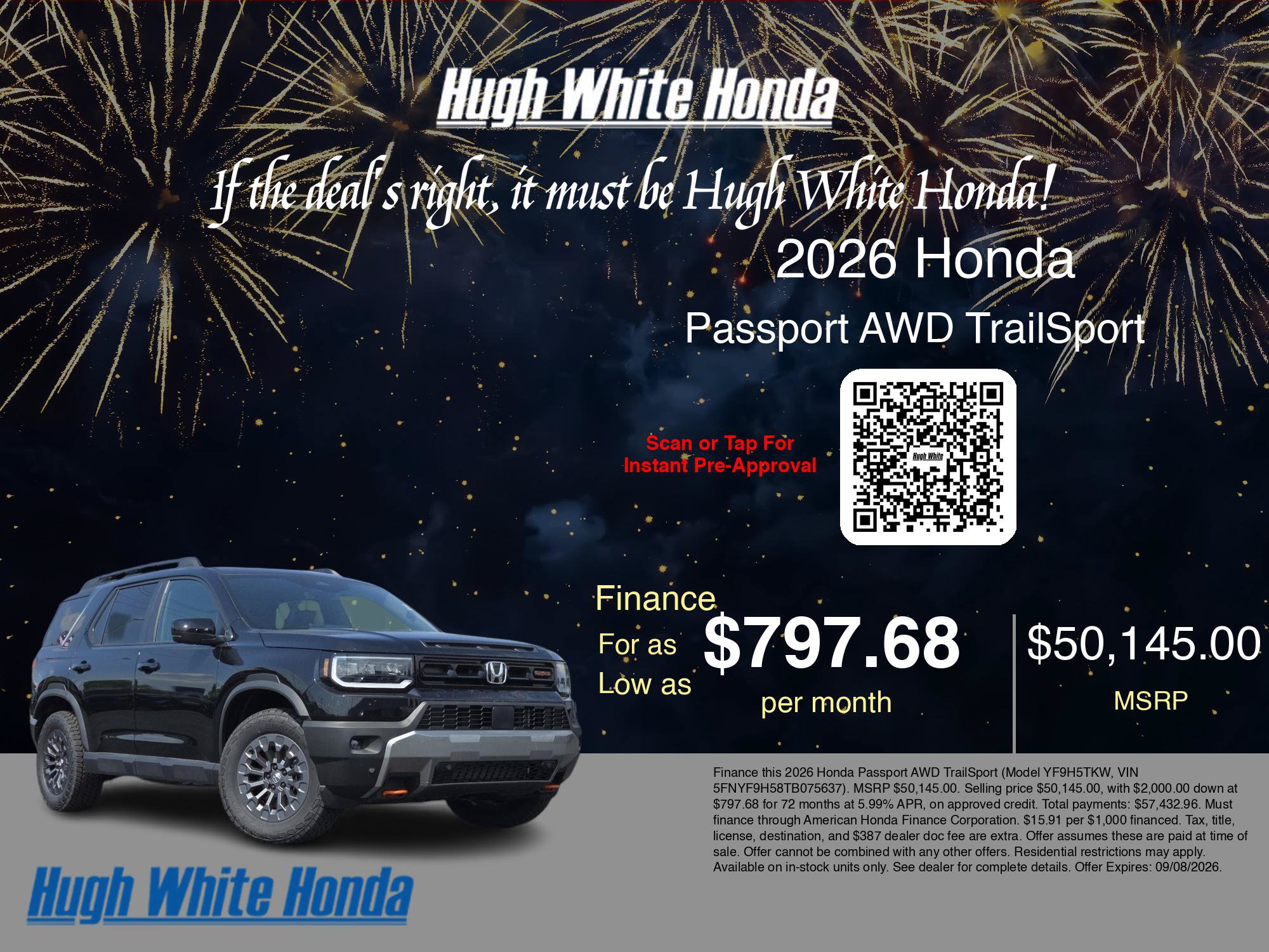 New 2026 Honda Passport TrailSport image 7
