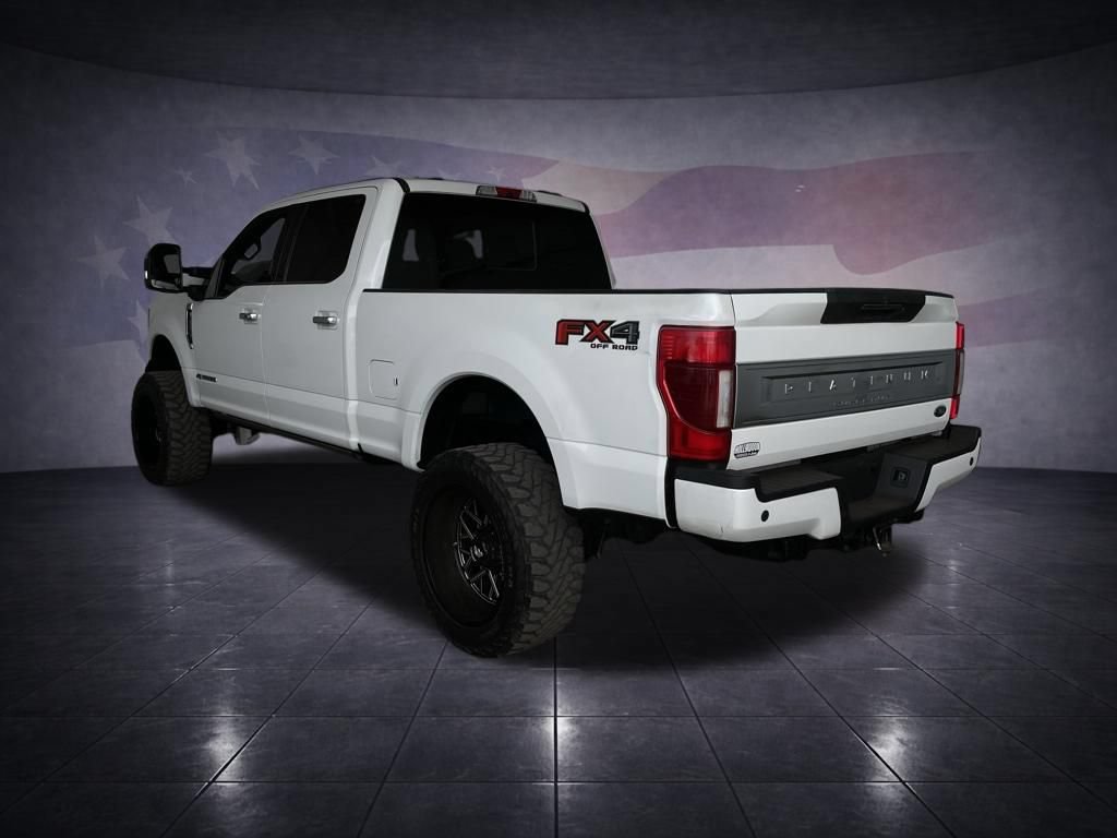 Used 2022 Ford F250 Platinum w/ FX4 Off-Road Package AWD/4WD image 3