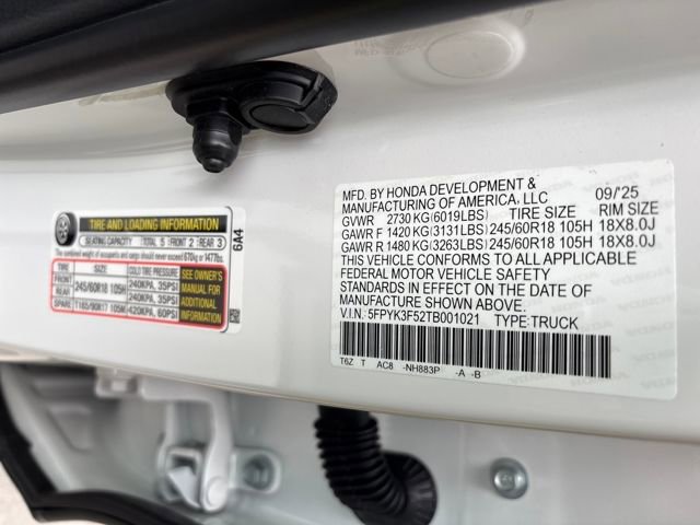 New 2026 Honda Ridgeline RTL image 32