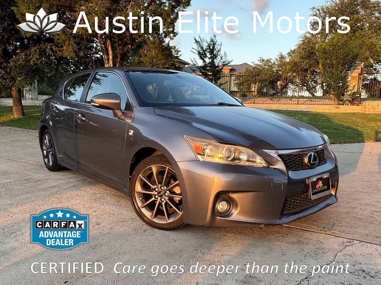 Used 2012 Lexus CT 200h Premium w/ Premium Audio Pkg (F Sport) FWD image 1