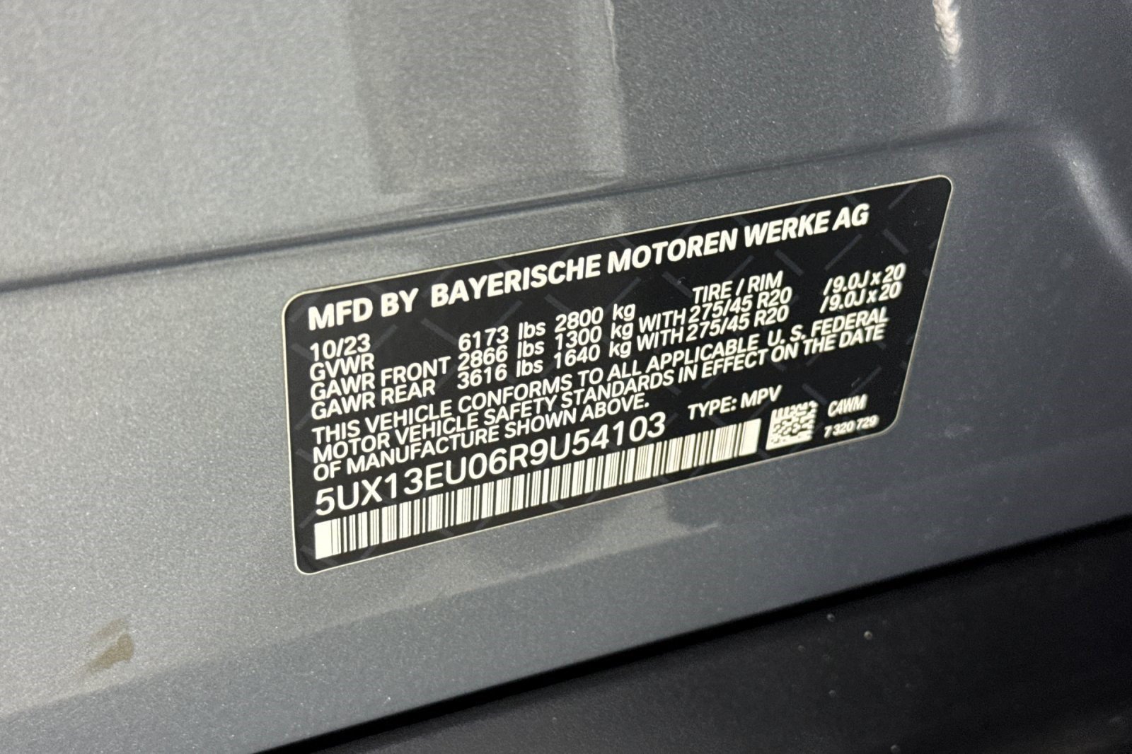 Certified 2024 BMW X5 sDrive40i w/ Parking Assistance Package RWD image 27