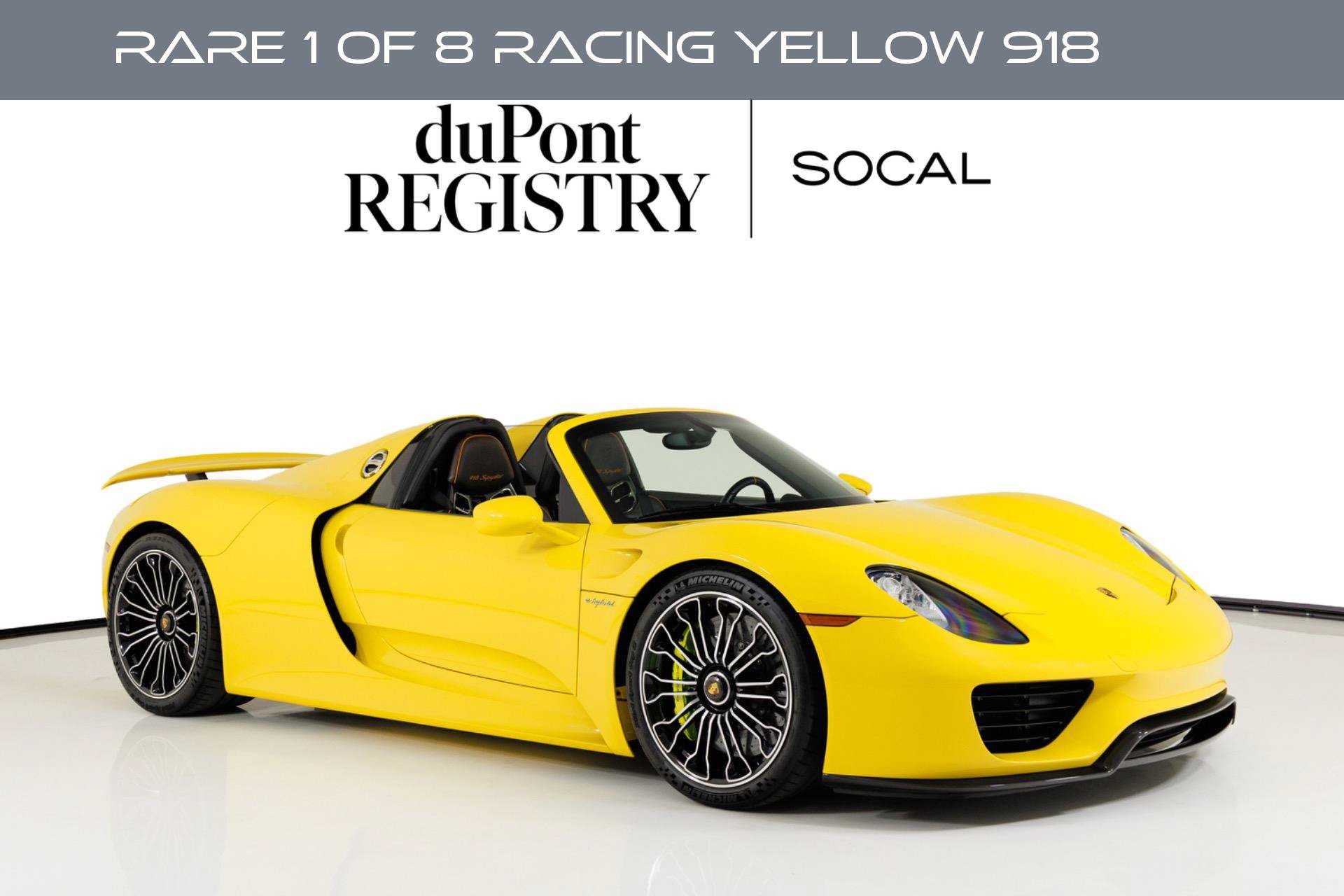 Used 2015 Porsche 918 Spyder