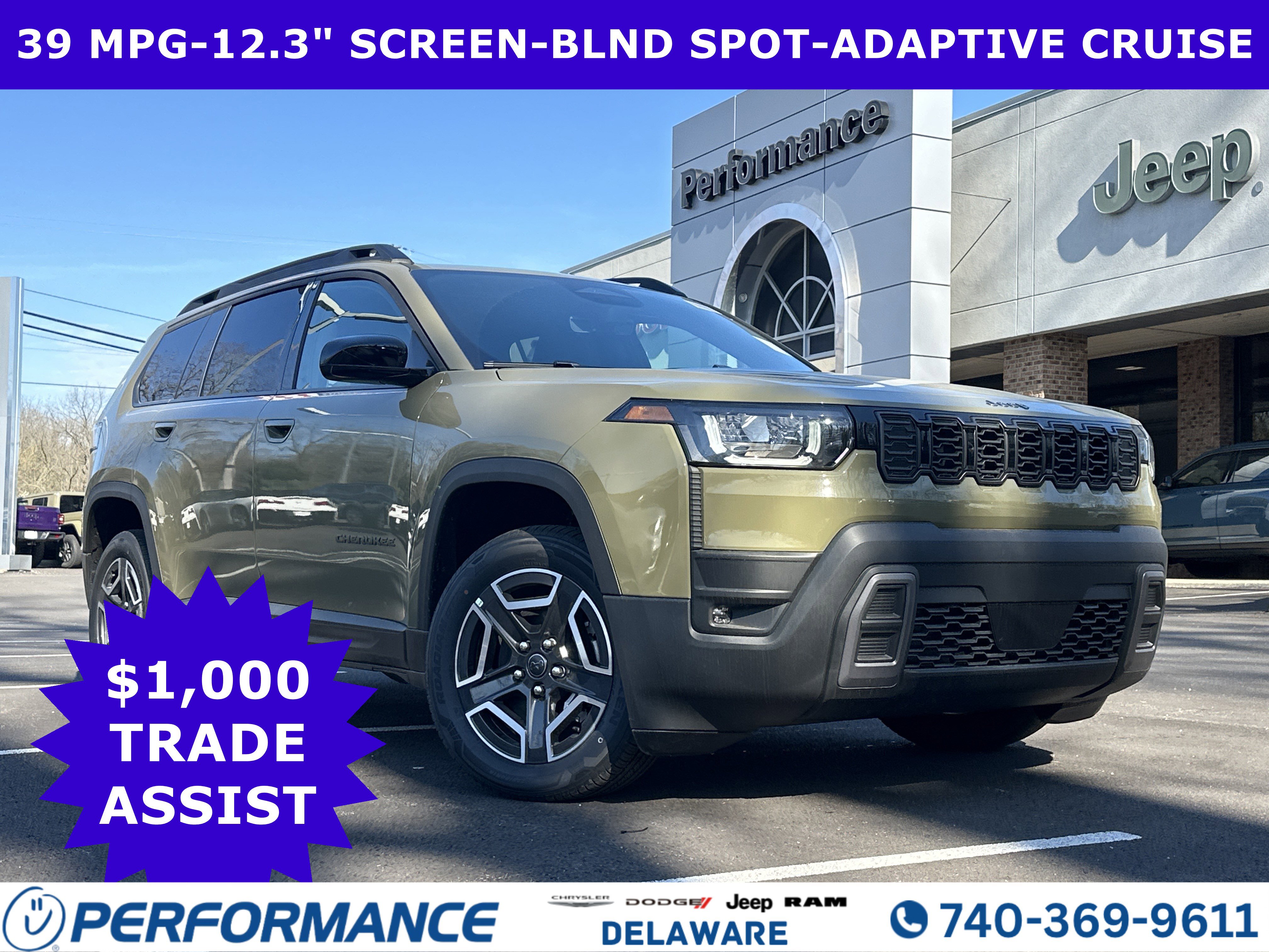 New 2026 Jeep Cherokee Laredo AWD/4WD image 1
