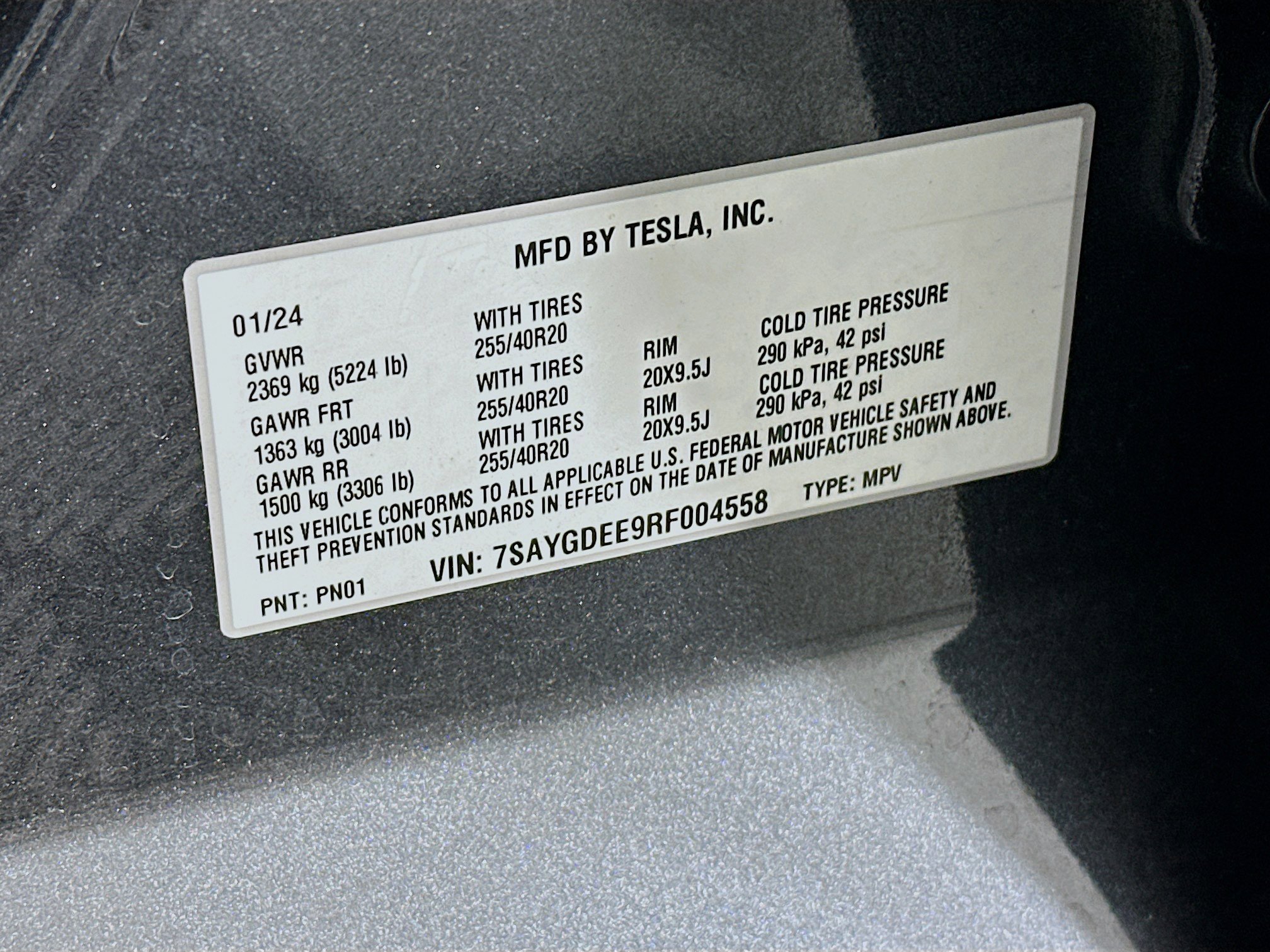 Used 2024 Tesla Model Y Long Range AWD/4WD image 12