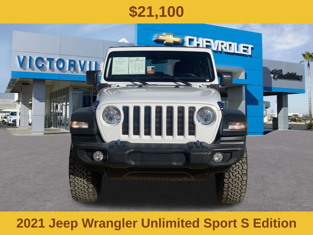 Used 2021 Jeep Wrangler Unlimited Sport image 2