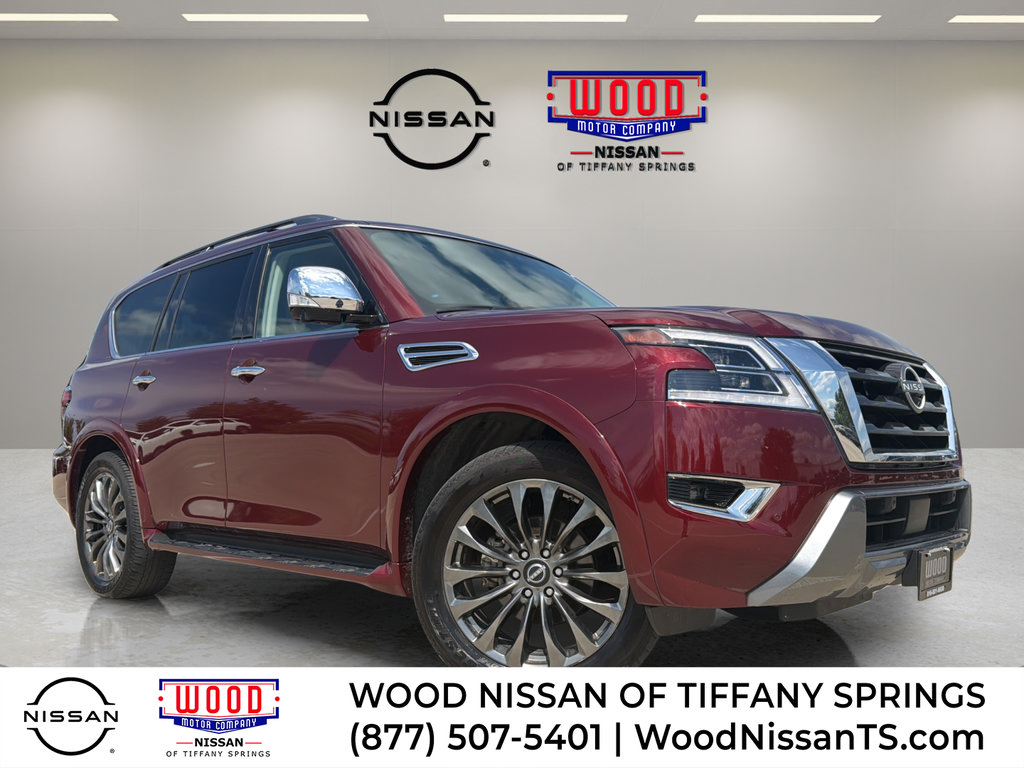 Certified 2024 Nissan Armada Platinum w/ Captain's Chairs Package