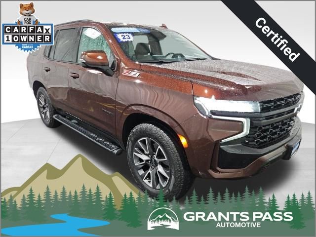 Certified 2023 Chevrolet Tahoe Z71 w/ Z71 Off-Road Package AWD/4WD image 1