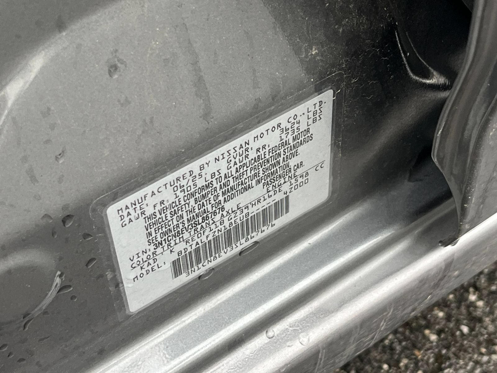 Used 2025 Nissan Versa SV FWD image 27