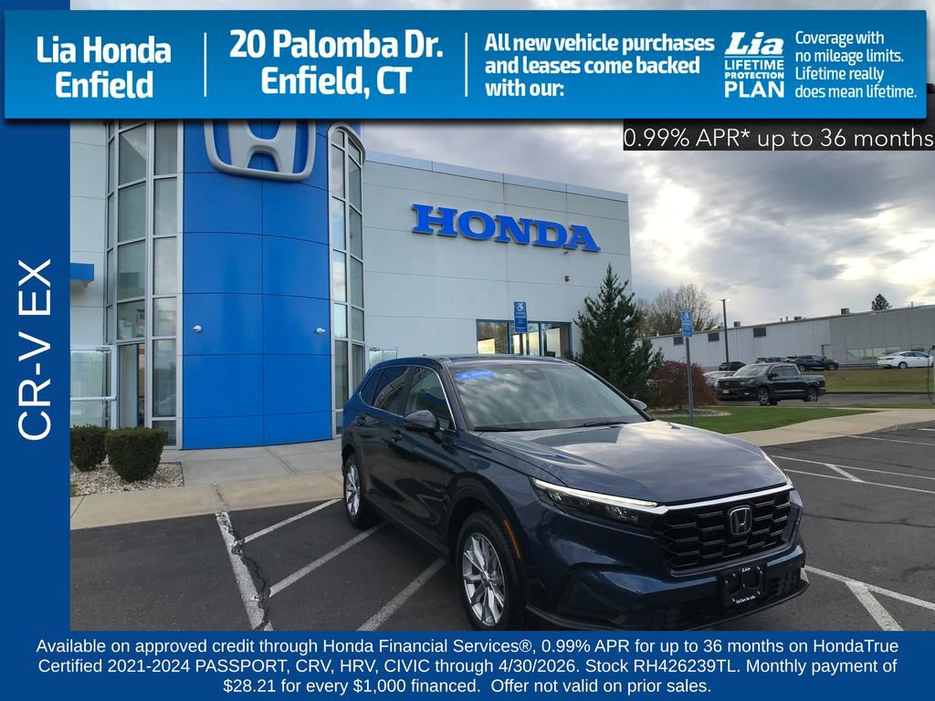 Certified 2024 Honda CR-V EX image 1