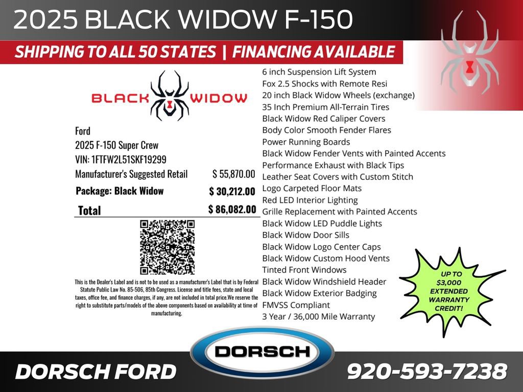 New 2025 Ford F150 STX w/ Equipment Group 200A image 2