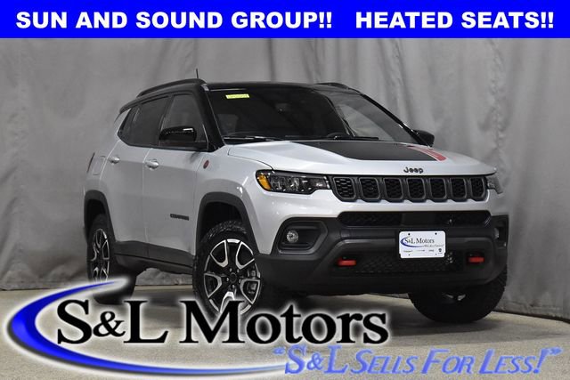 New 2025 Jeep Compass Trailhawk w/ Sun & Sound Group