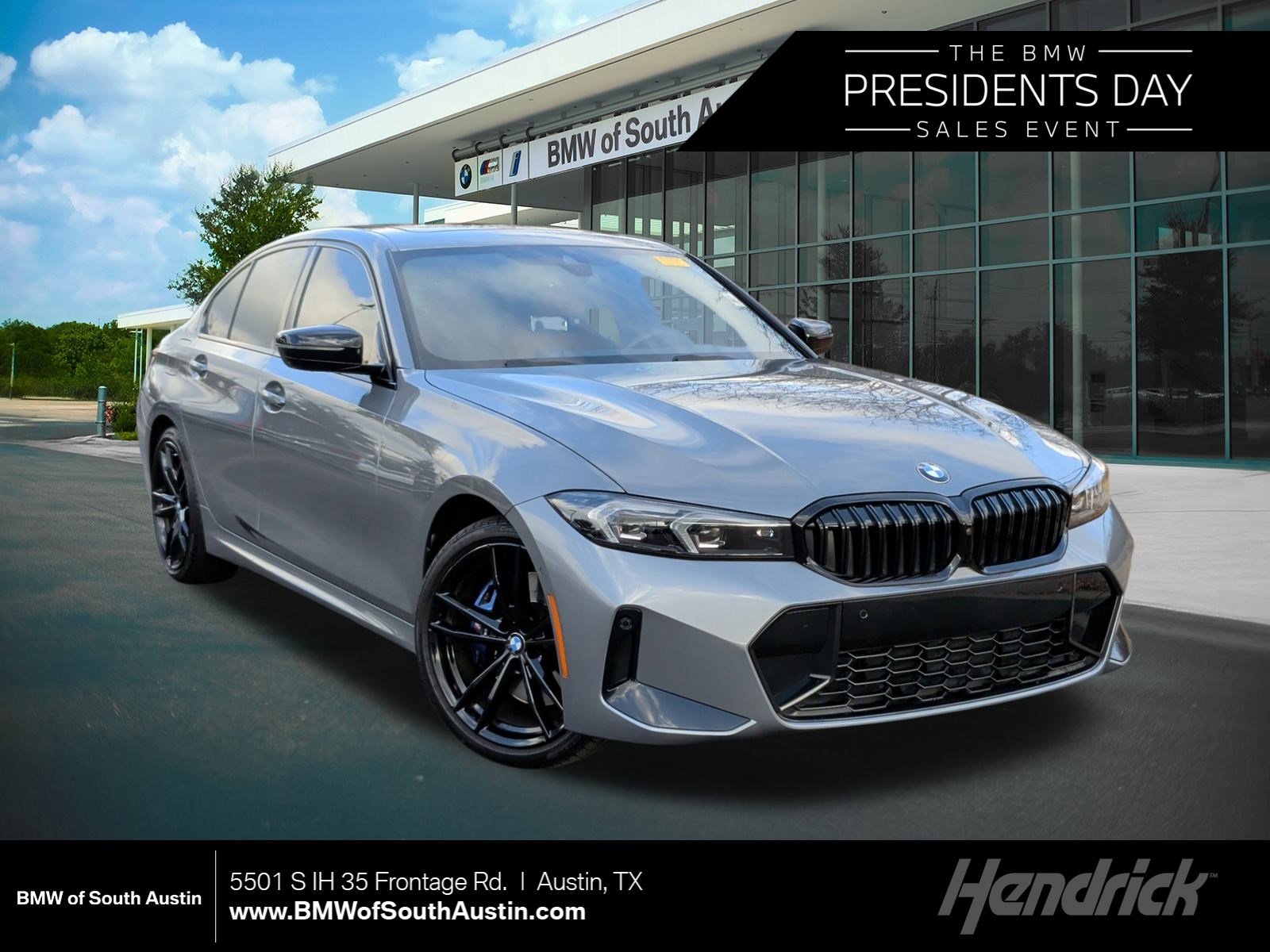 Certified 2023 BMW 330i xDrive Sedan w/ M Sport Package image 1