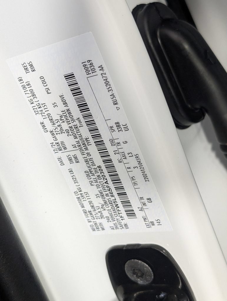 Used 2025 Ford F150 Lariat w/ Equipment Group 501A Mid AWD/4WD image 44