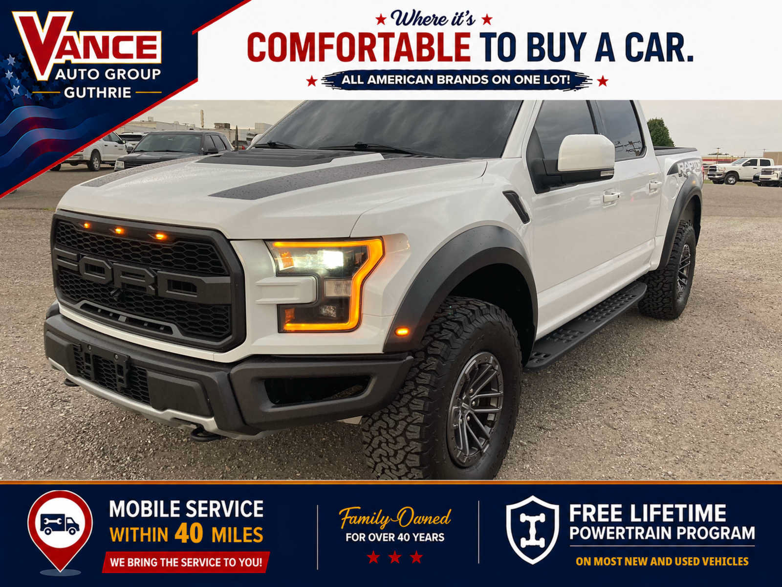 Used 2019 Ford F150 Raptor w/ Equipment Group 802A Luxury AWD/4WD image 1