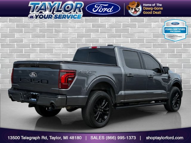 Certified 2024 Ford F150 Lariat w/ Equipment Group 502A High AWD/4WD image 3