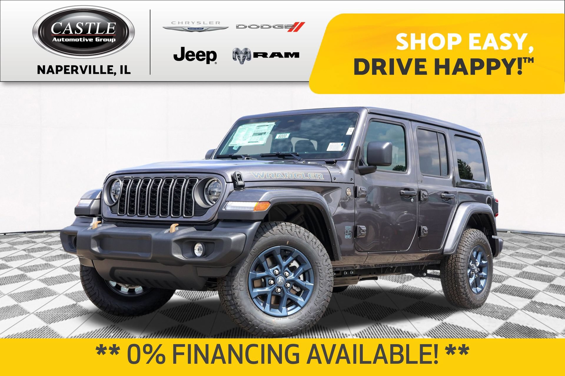 New 2026 Jeep Wrangler Unlimited Sport