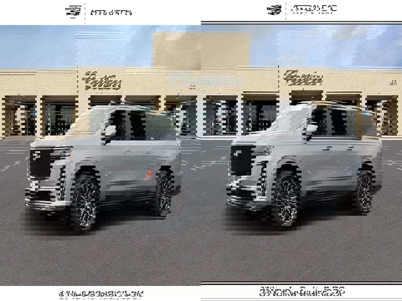 Certified 2024 Cadillac Escalade ESV V w/ Heavy-Duty Trailer Package image 1