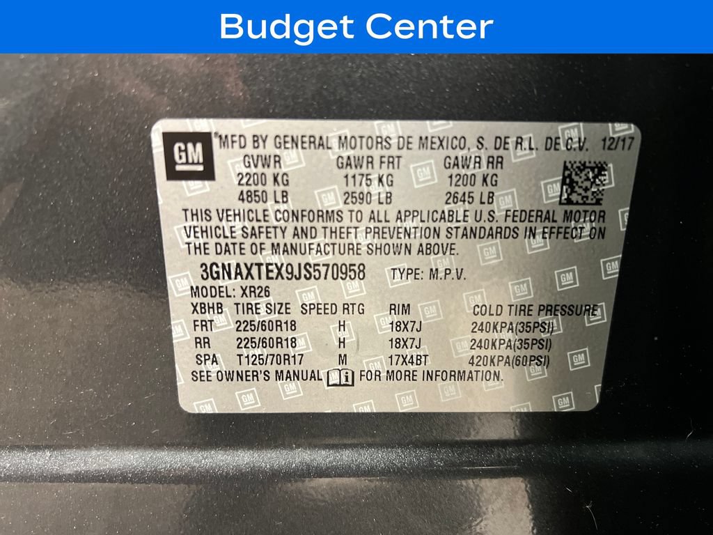 Used 2018 Chevrolet Equinox LT AWD/4WD image 29