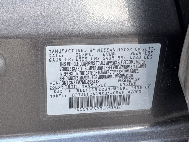 Used 2021 Nissan Versa SV image 14
