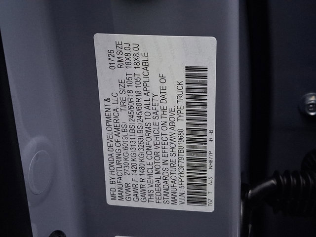 New 2026 Honda Ridgeline TrailSport+ image 22