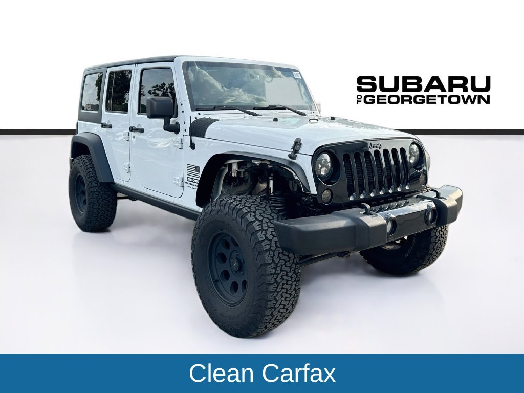 Used 2018 Jeep Wrangler Unlimited Sport w/ Quick Order Package 24W AWD/4WD image 1