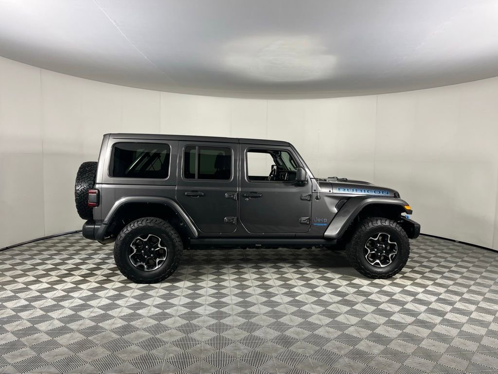 Used 2021 Jeep Wrangler Unlimited Rubicon 4xe w/ Steel Bumper Group image 3