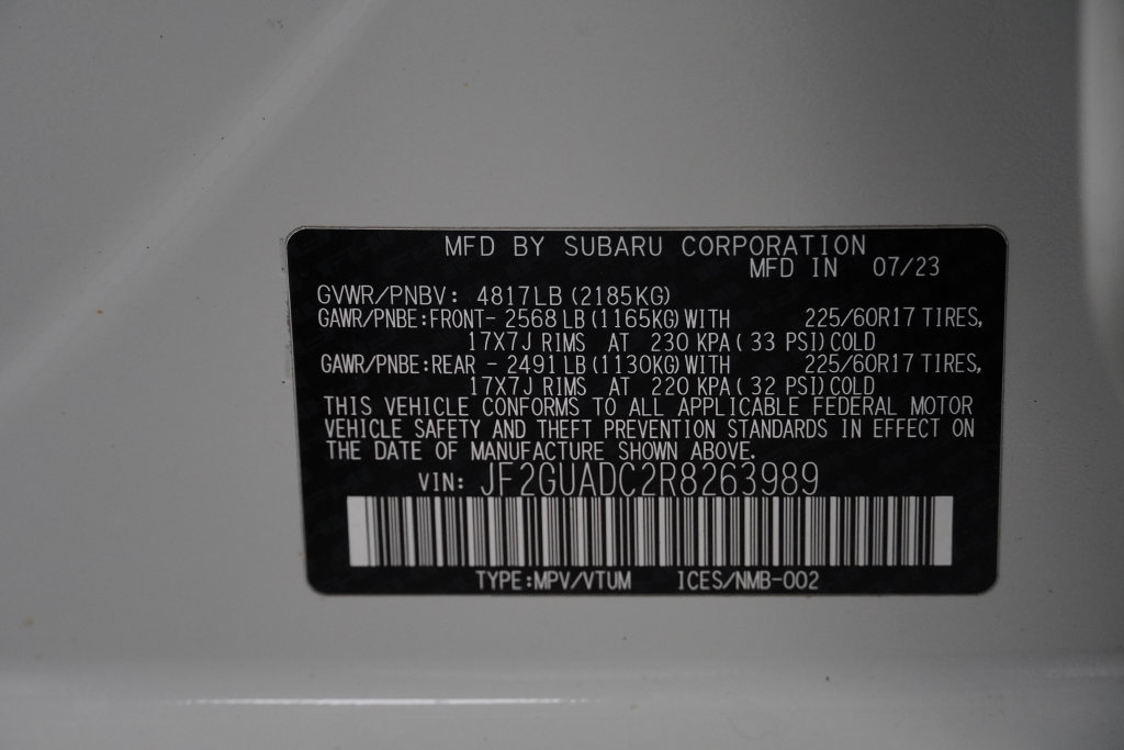 Used 2024 Subaru Crosstrek 2.0i Premium AWD/4WD image 41