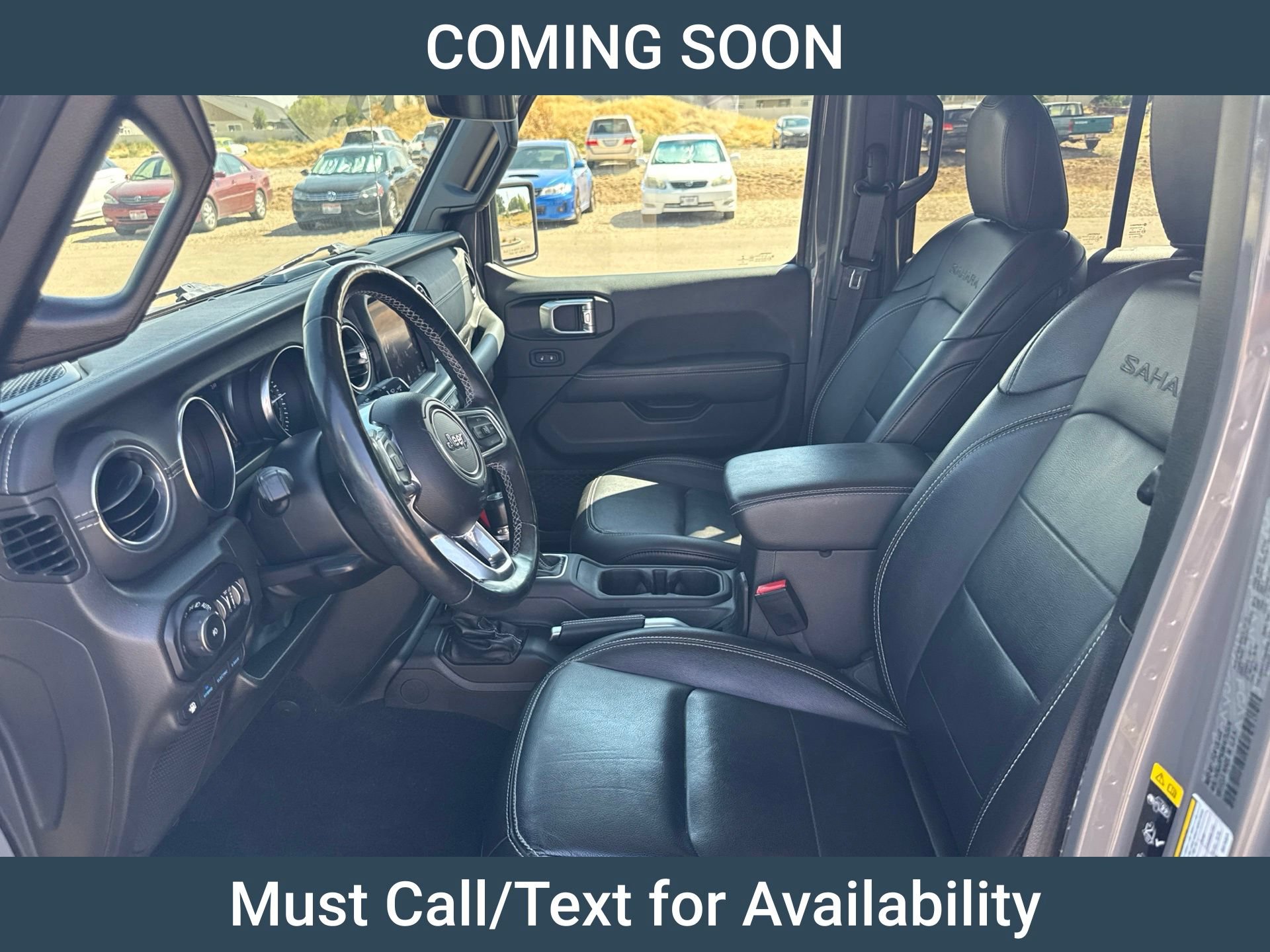 Used 2021 Jeep Wrangler Unlimited Sahara w/ Cold Weather Group AWD/4WD image 8