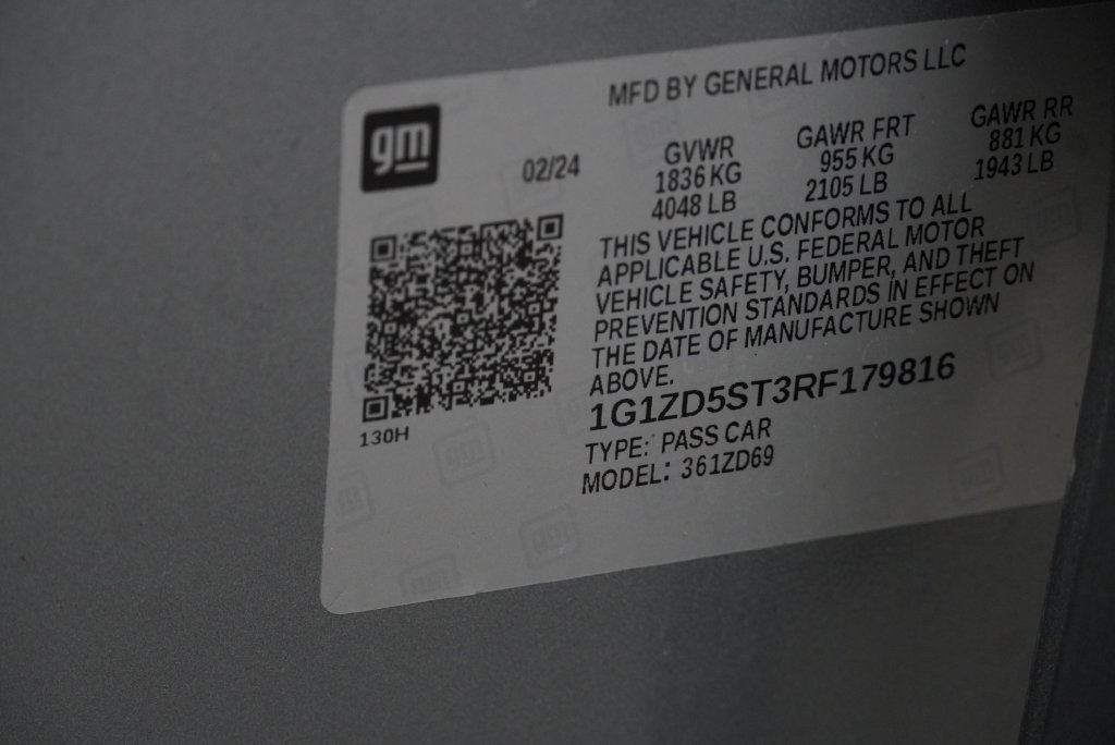 Certified 2024 Chevrolet Malibu LT FWD image 44