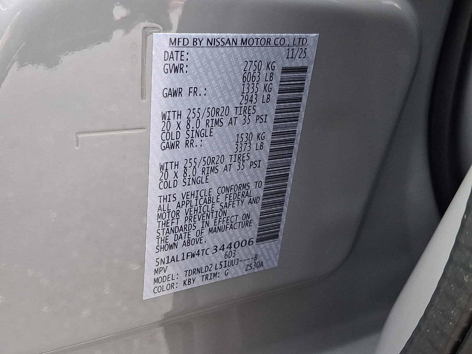 New 2026 INFINITI QX60 Sport w/ Dark Cargo Package image 19