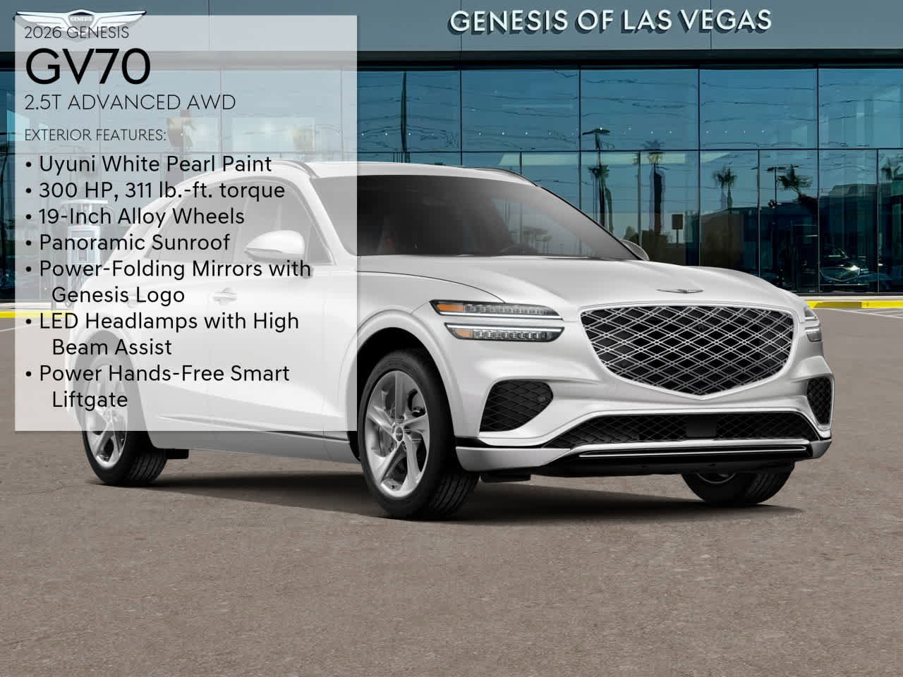 New 2026 Genesis GV70 2.5T Advanced image 3