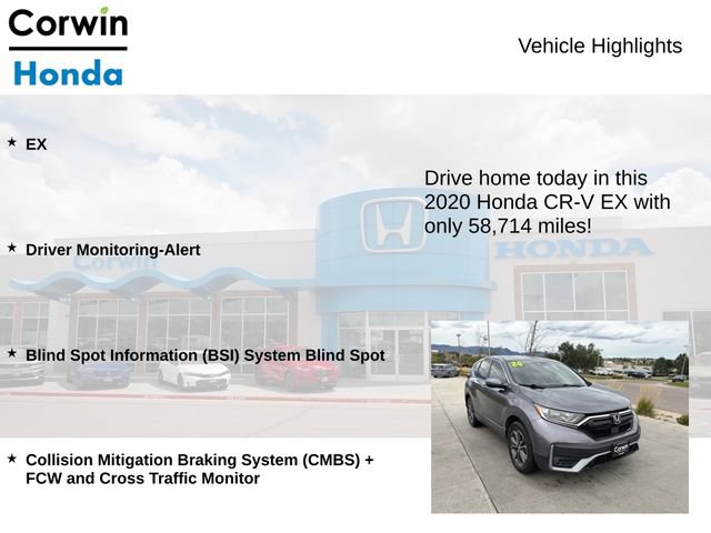 Used 2020 Honda CR-V EX image 6